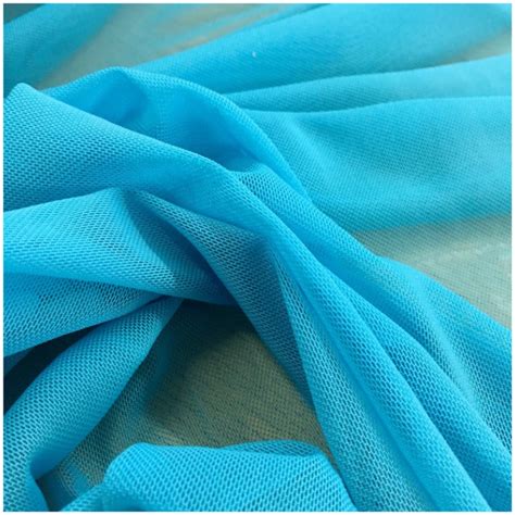 Wholesale Metallic Mesh Fabric Turquoise 25 yard bolt